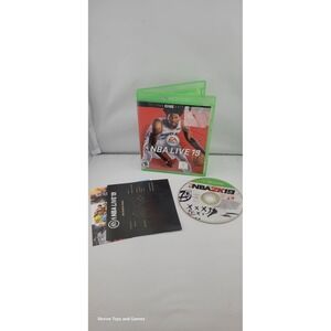 NBA Live 19: The One Edition (Microsoft‎ Xbox One, 2018) Game and Case Tested